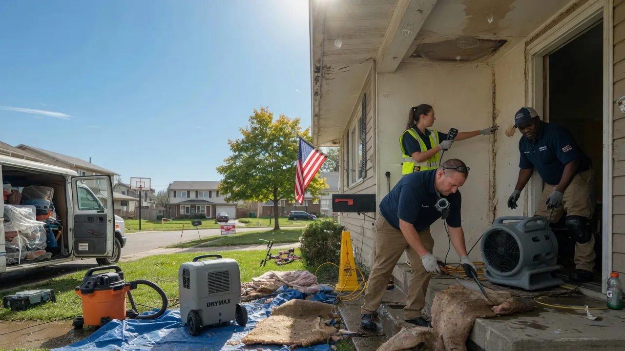 Water Damage Restoration in Pomeroy, OH near me